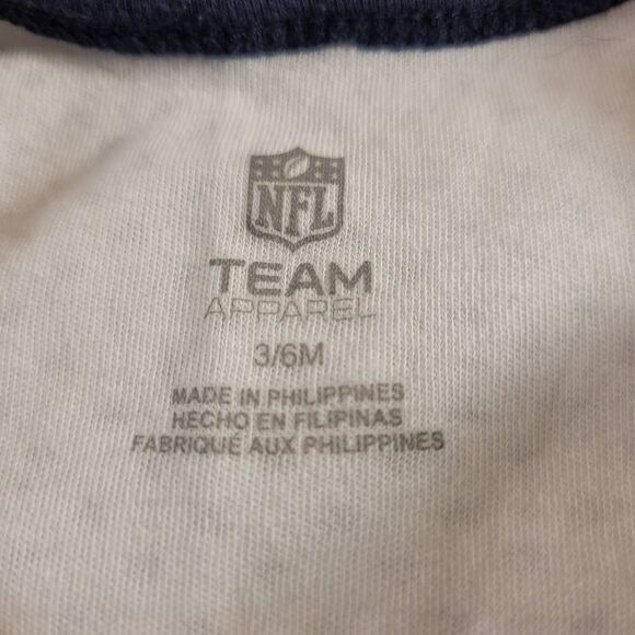 NFL Team Apparel Chicago Bears Bodysuite- Size 3/6 M - Picture 3 of 4